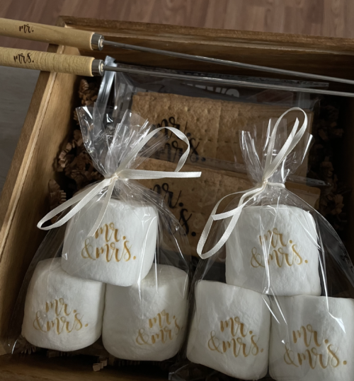 Custom Wooden S'mores Kit