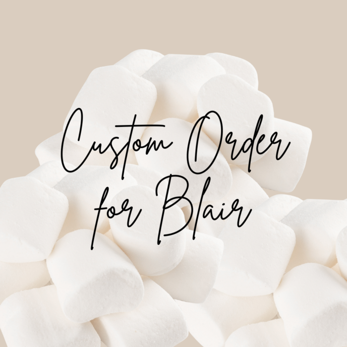 Custom Order for Blair